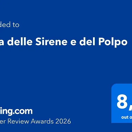 Bed & Breakfast Casa Delle Sirene E Del Polpo